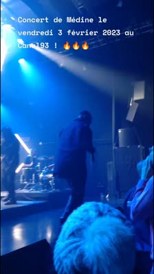 Concert de Médine le vendredi 3 février 2023 au Canal93 ! 🔥🔥🔥